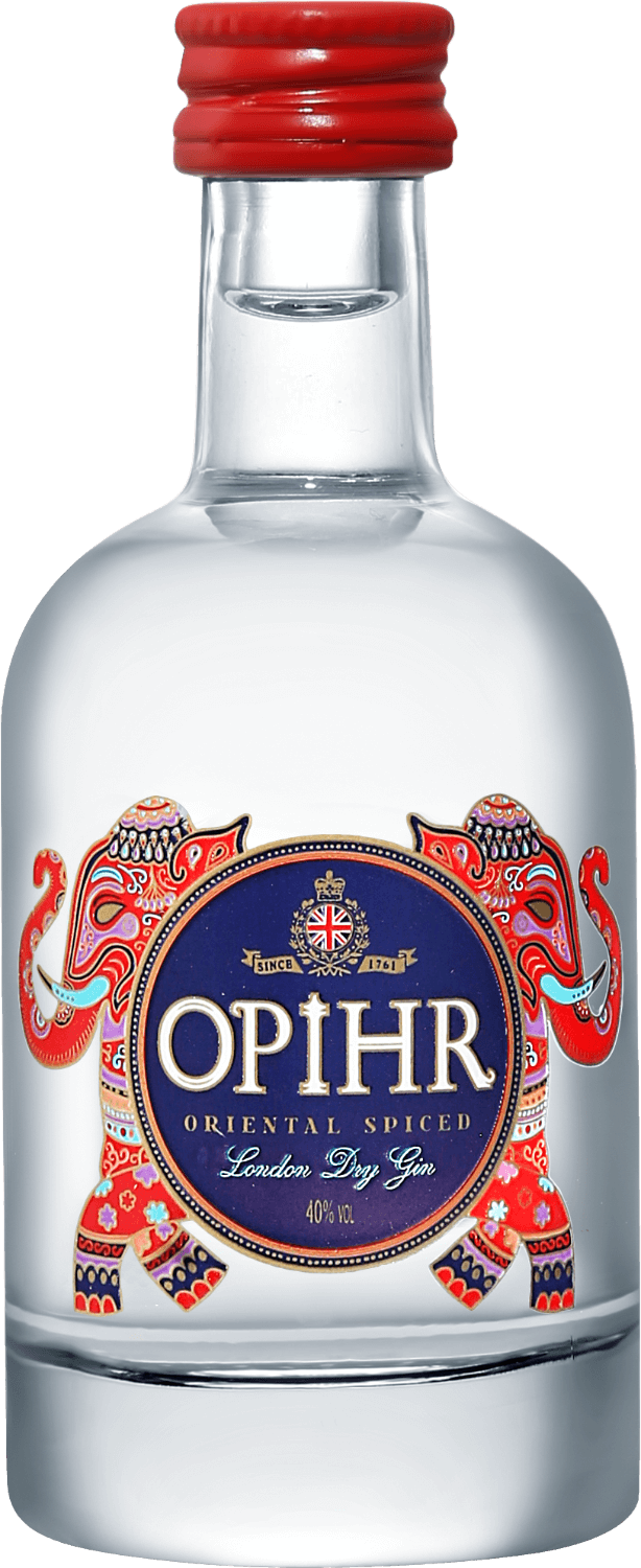 Джин Opihr Oriental Spiced London Dry Gin Опир Ориентал Спайсд Лондон Драй Джин 0.05 л