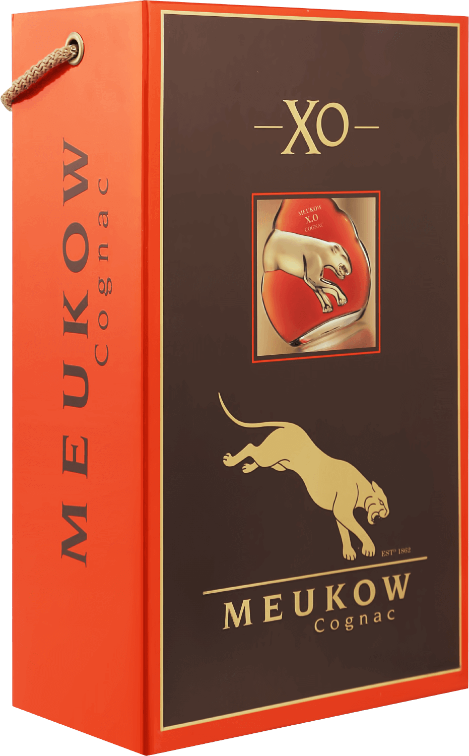 Коньяк Meukow Cognac XO (gift box) Меуков Коньяк XO в подарочной упаковке 1.75 л