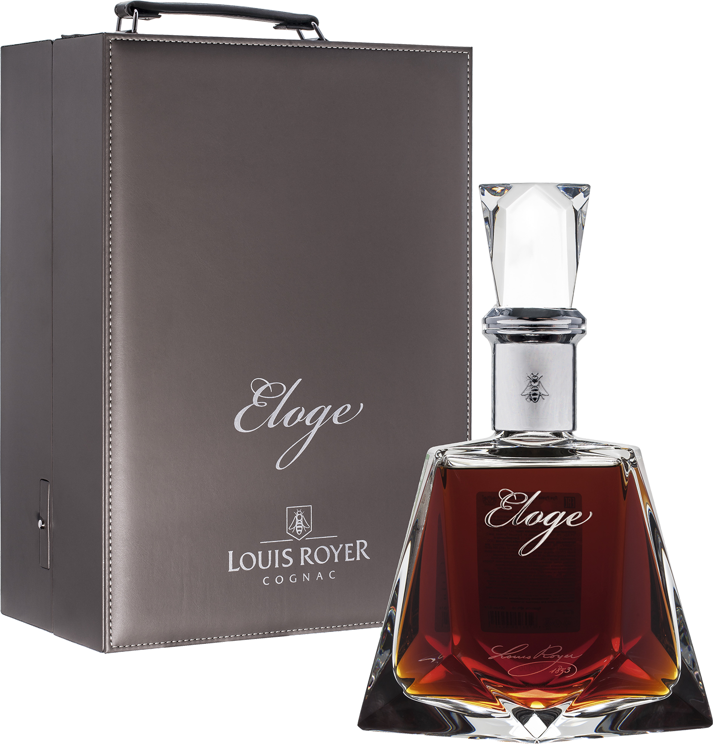 Коньяк Louis Royer Eloge Cognac Grande Champagne (gift box) Луи Руайе Элож Коньяк Гранд Шампань в подарочной упаковке 0.7 л