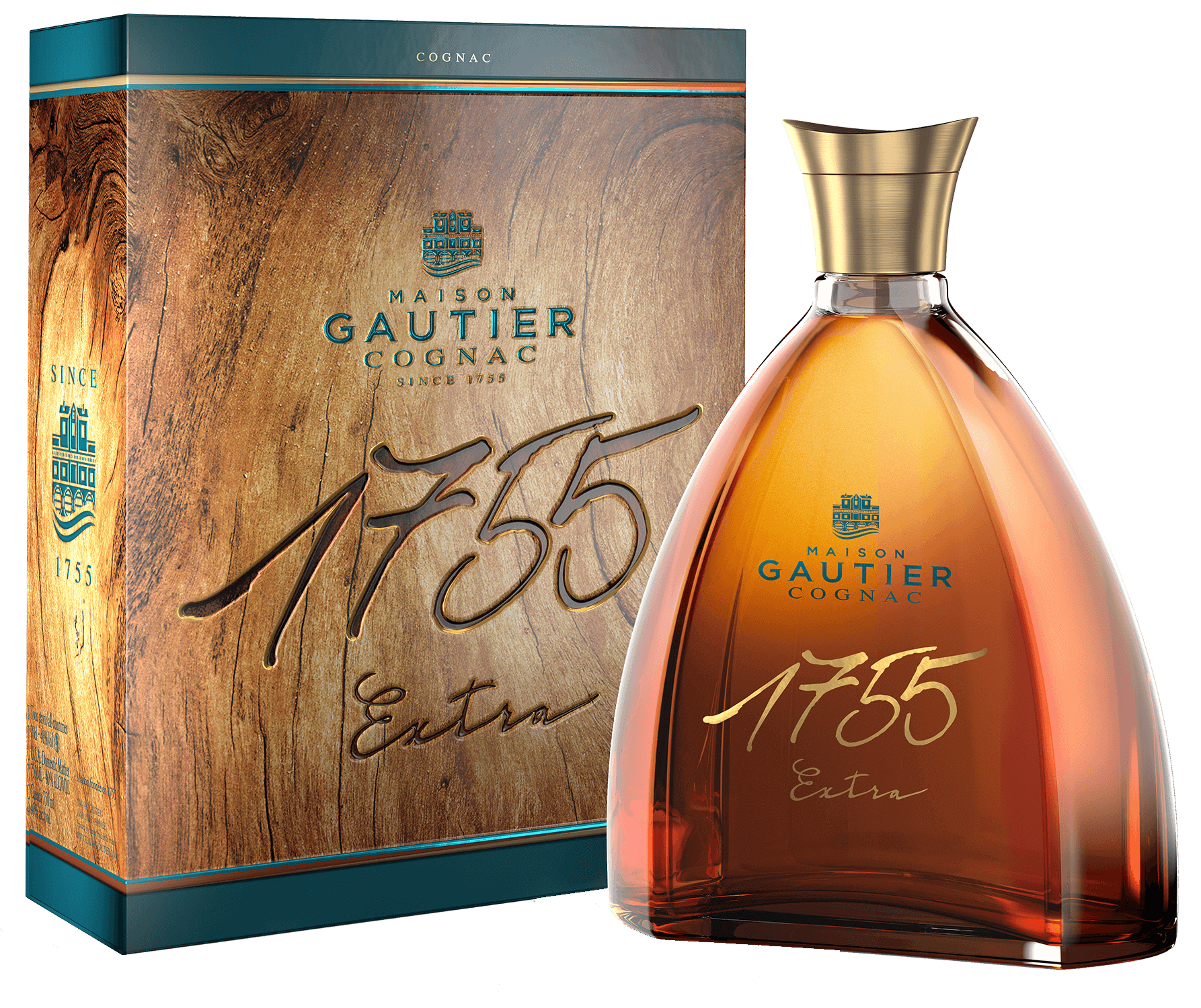 Коньяк Cognac 1755 Extra Maison Gautier (gift box) Cognac 1755 Extra Maison Gautier (gift box)