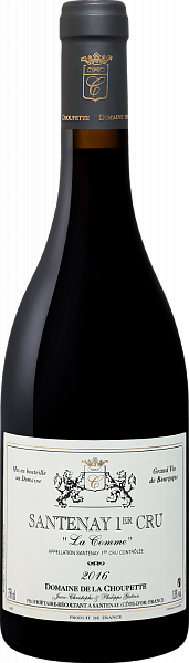 La Comme Santenay 1er Cru AOС Domaine De La Choupette, 0.75 л