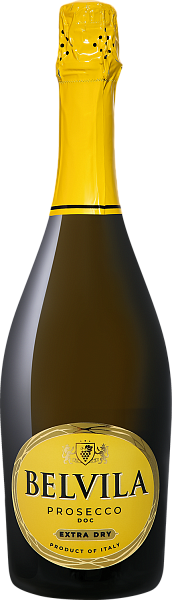 Belvila Prosecco DOC Spumante Extra Dry Villa Degli Olmi, 0.75 л