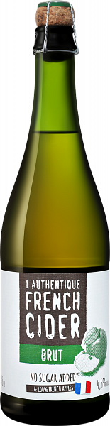 Сидр L'Authentique French Cider Brut, 0.75 л