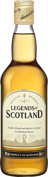 Legends of Scotland Special Reserve Blended Scotch Whisky, 0.5 л