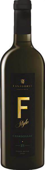 F Style Chardonnay Kuban'. Tamanskiy Poluostrov Fanagoria, 0.75 л