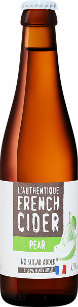 Сидр L'Authentique French Cider Pear, 0.33 л