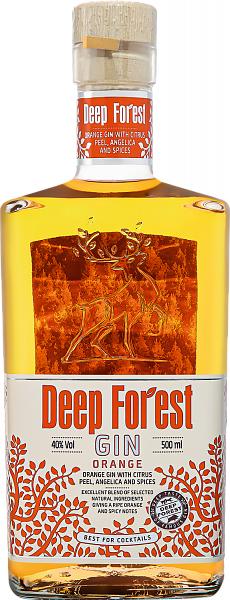 Джин Deep Forest Gin Orange, 0.5 л