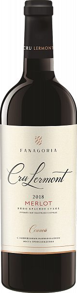 Cru Lermont Merlot Sennoy Fanagoria, 0.75 л