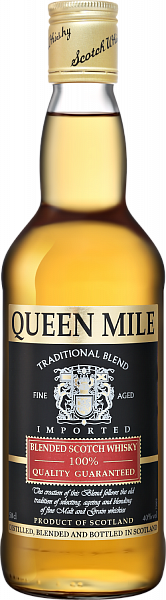 Queen Mile Blended Scotch Whisky, 0.5 л