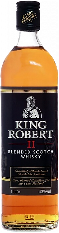Кинг Роберт II Купажированный Виски 1 л