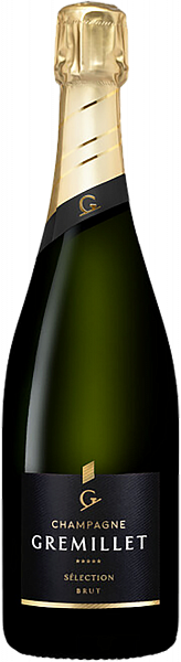 Игристое вино Gremillet Champagne AOC Selection Brut, 0.75 л