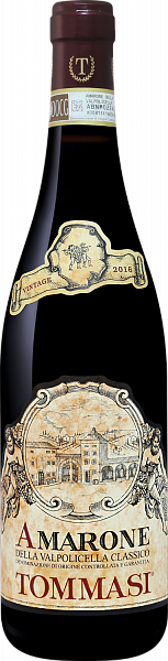 Вино Amarone della Valpolicella DOCG Classico Tommasi, 0.75 л