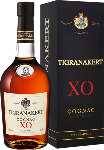 Коньяк Tigranakert XO (gift box), 0.5 л