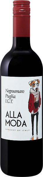 Alla Moda Negroamaro Puglia IGT San Matteo, 0.75 л