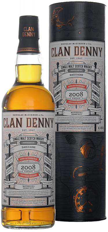 Клан Дэнни Дэйлуэйн односолодовый шотландский виски в подарочной упаковке 0.7 л