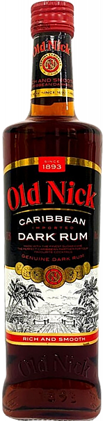 Ром Old Nick Caribbean Dark , 0.7 л