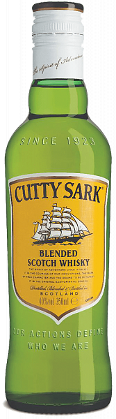 Виски Cutty Sark Blended Scotch Whisky, 0.35 л