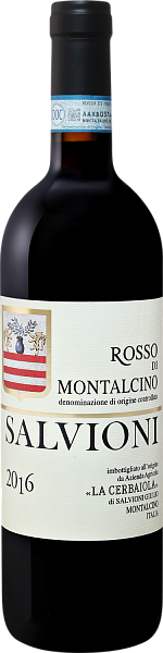 Вино Salvioni Rosso di Montalcino DOC La Cerbaiola, 0.75 л
