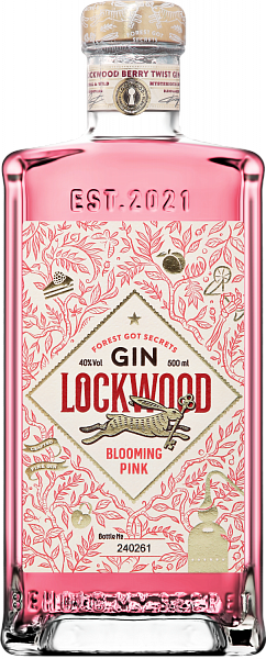 Джин Gin Lockwood Blooming Pink, 0.5 л