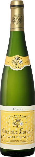 Gewurztraminer Reserve Alsace AОС Gustave Lorentz, 0.75 л