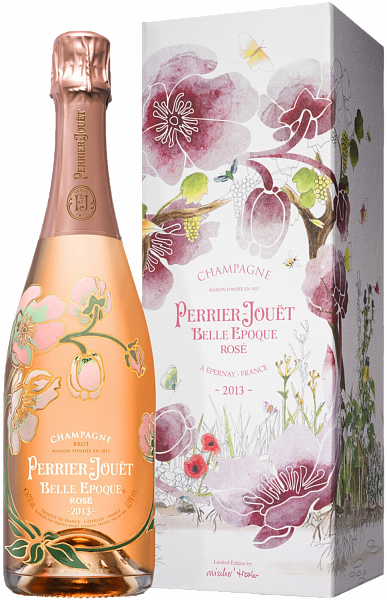 Perrier-Jouёt Belle Epoque Rose Brut Champagne AOC (gift box), 0.75 л