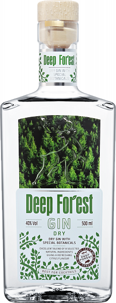 Джин Deep Forest Gin Dry, 0.5 л