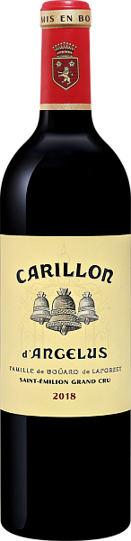 Carillon d'Angelus Saint-Emilion Grand Cru АОС Chateau Angelus, 0.75 л