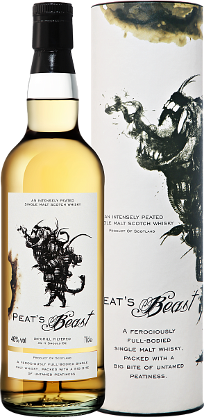 Peat’s Beast Single Malt Scotch Whisky (gift box), 0.7 л