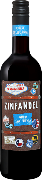 Zinfandel Santa Monica, 0.75 л