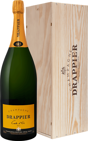 Игристое вино Drappier Carte d’Or Brut Champagne AOP in gift box, 3 л