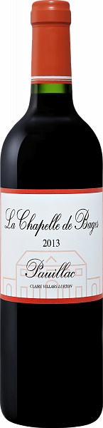 La Chapelle de Bages Pauillac AOC Château Haut-Bages Libéral, 0.75 л