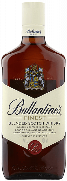 Виски Ballantine's Finest blended scotch whisky, 0.7 л