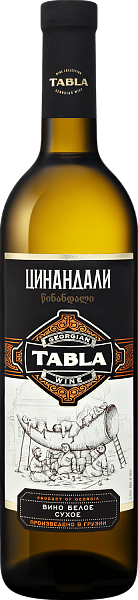 Tabla Tsinandali, 0.75 л