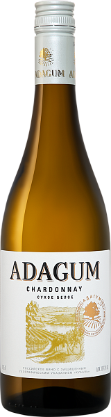 Adagum Chardonnay Kuban’, 0.75 л
