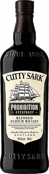 Виски Cutty Sark Prohibition Edition Blended Scotch Whisky, 0.7 л