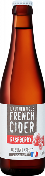 Сидр L'Authentique French Cider Raspberry, 0.33 л
