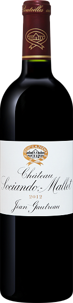 Вино Chateau Sociando-Mallet Haut-Medoc AOC, 0.75 л