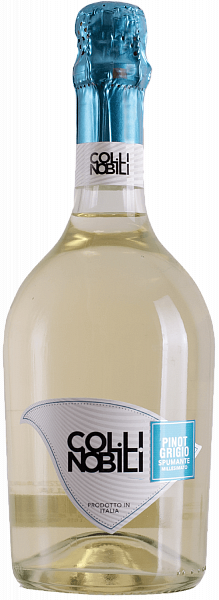 Collinobili Pinot Grigio Spumante Millesimato Extra Dry Contarini, 0.75 л