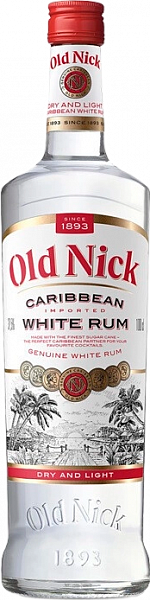 Ром Old Nick Caribbean White, 0.7 л